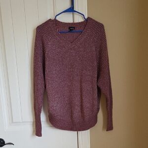 Rue21 V-Neck Sweater - Burgundy